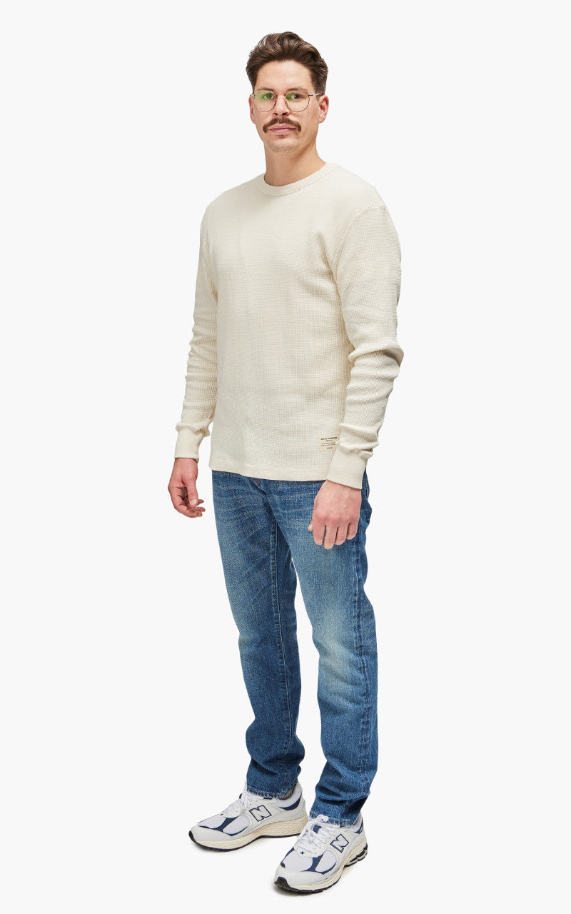 Merz b. Schwanen Waffle Longsleeve Oat
