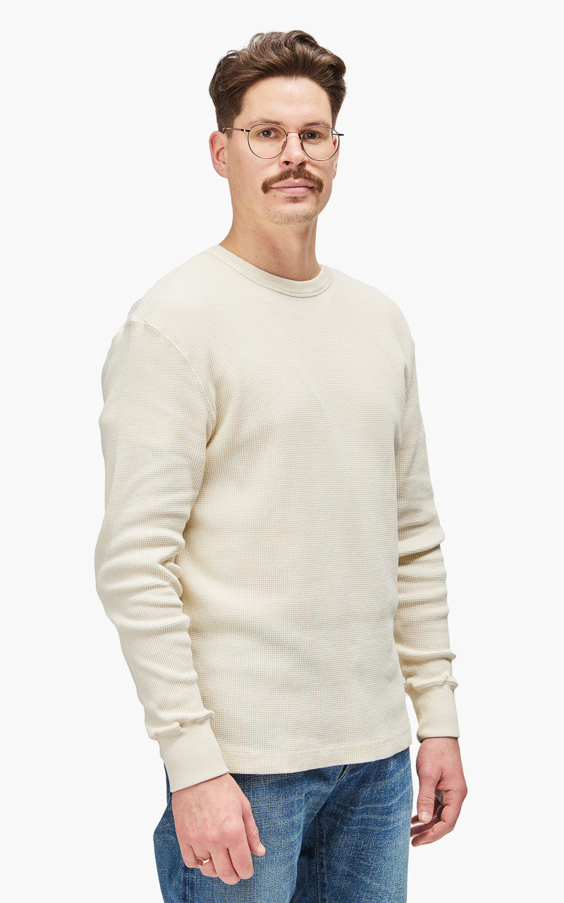 Merz b. Schwanen Waffle Longsleeve Oat