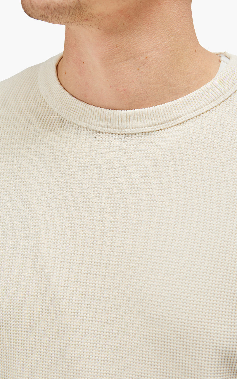 Merz b. Schwanen Waffle Longsleeve Oat