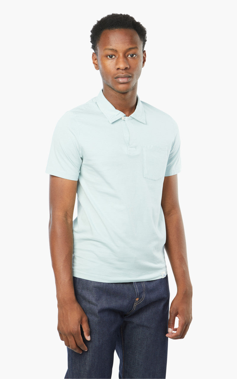Merz b. Schwanen PLP02 Polo Pocket Shirt Ice