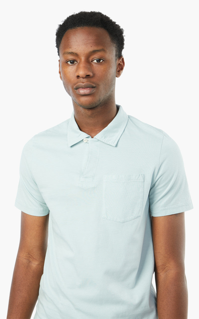 Merz b. Schwanen PLP02 Polo Pocket Shirt Ice
