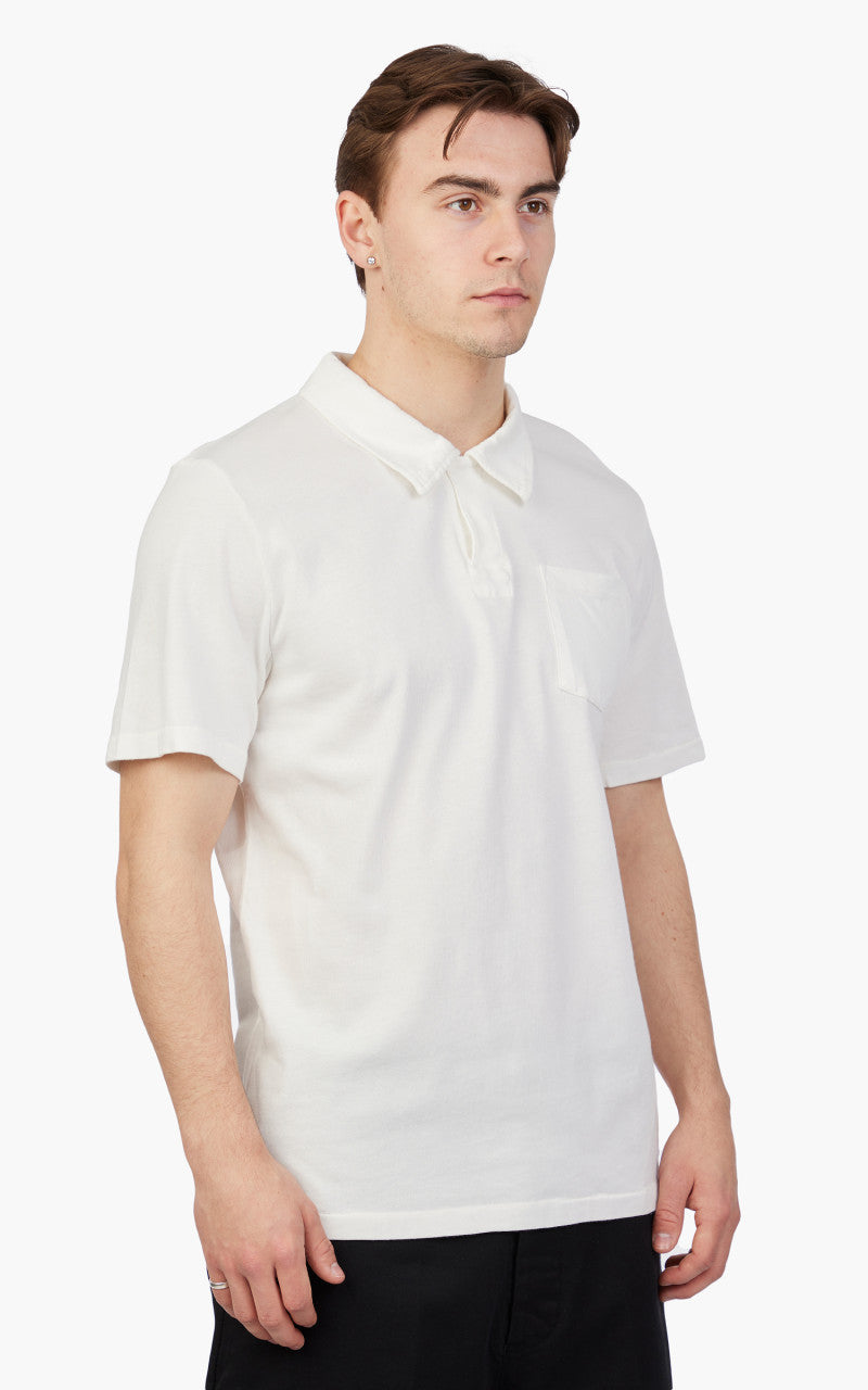 Merz b. Schwanen PLP04 Polo Shirt White