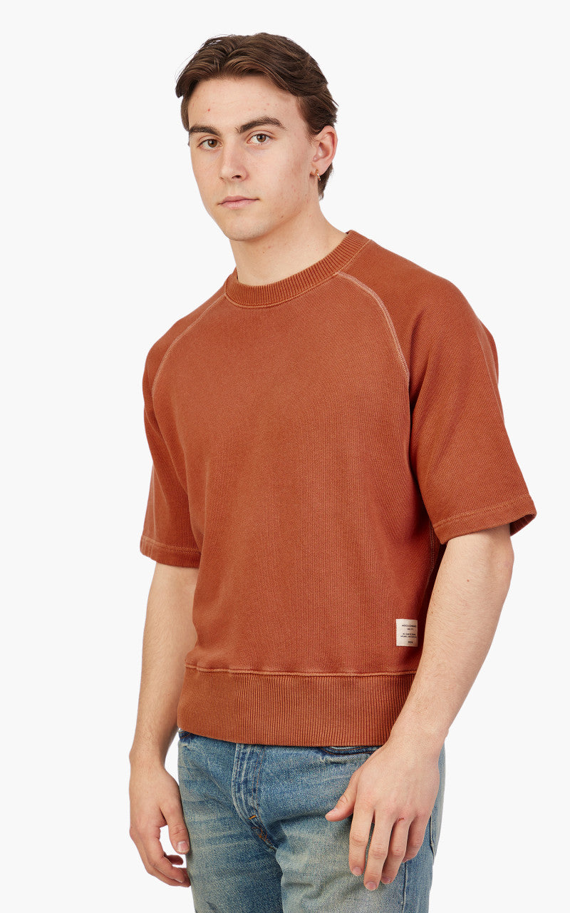 Merz b. Schwanen RGSW02 Sweatshirt Short Sleeve Teak