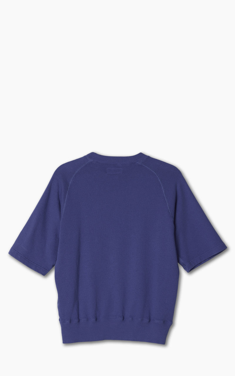 Merz b. Schwanen RGSW02 Sweatshirt Short Sleeve Vintage Blue