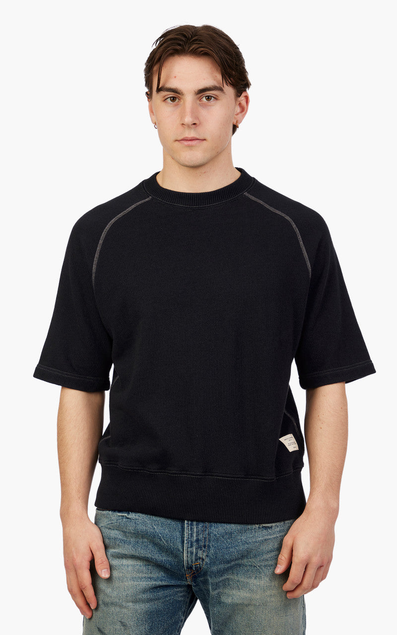 Merz b. Schwanen RGSW02 Sweatshirt Short Sleeve Charcoal