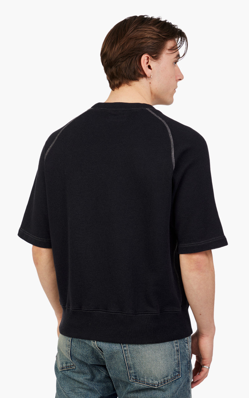 Merz b. Schwanen RGSW02 Sweatshirt Short Sleeve Charcoal