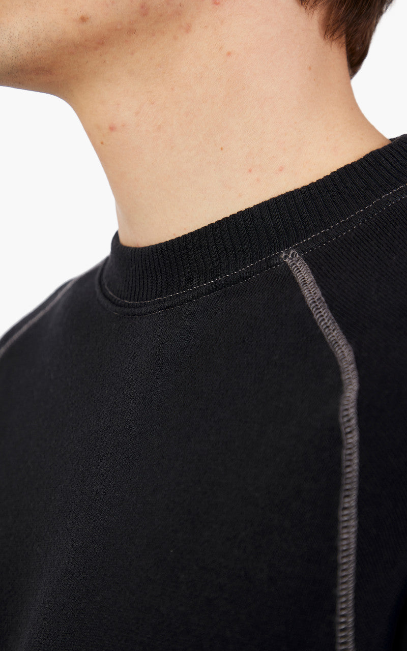 Merz b. Schwanen RGSW02 Sweatshirt Short Sleeve Charcoal