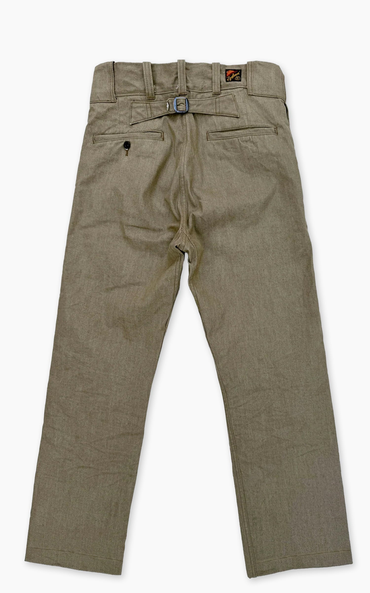 Mister Freedom Sportsman Chinos Selvedge Denim Khaki