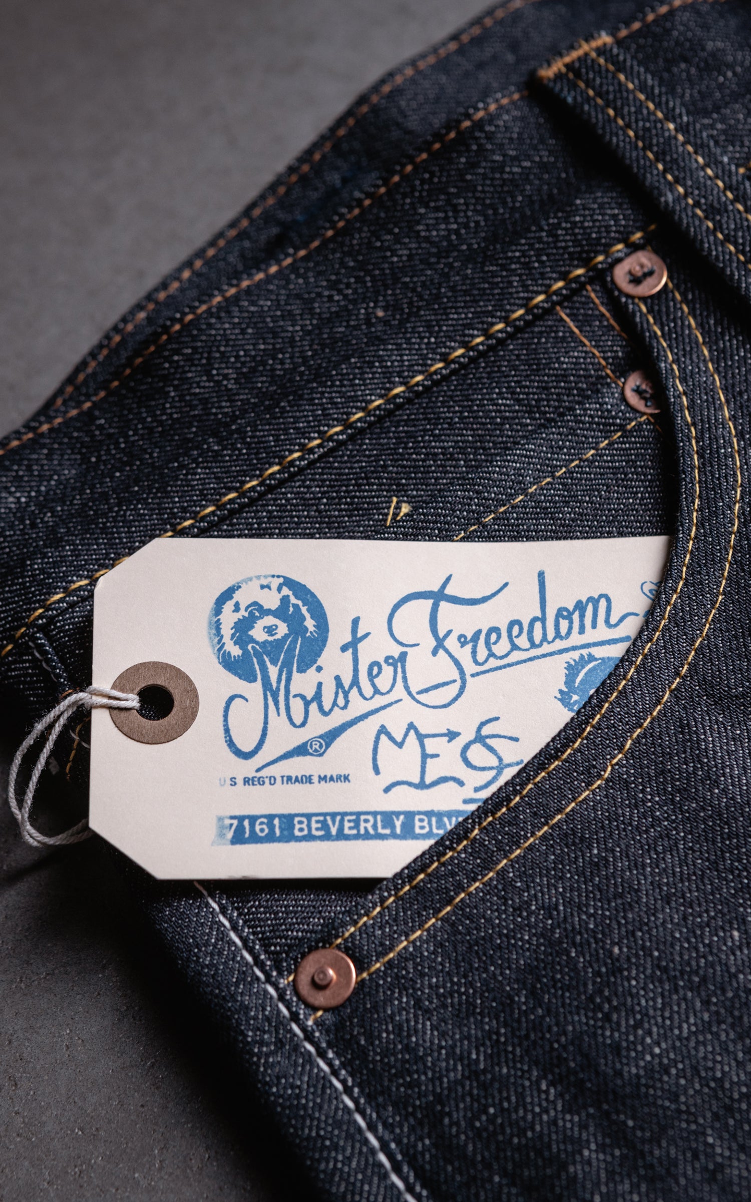 Mister Freedom Californian Lot.64 "Trad" Selvedge Denim