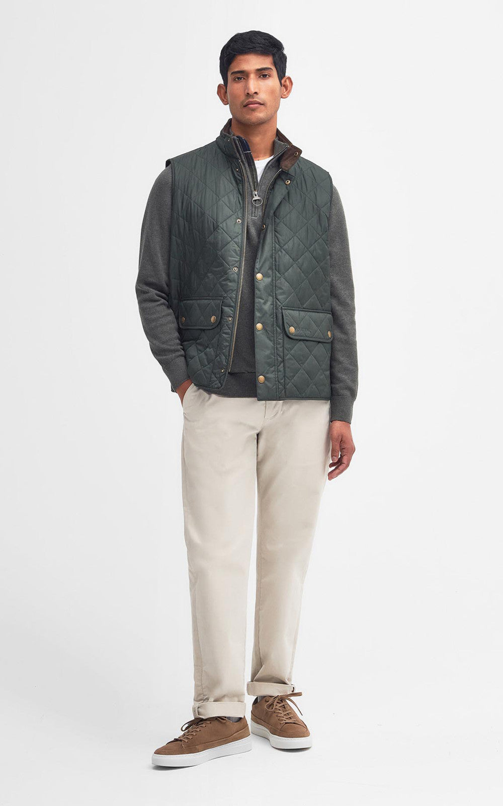 Barbour Lowerdale Vest Sage