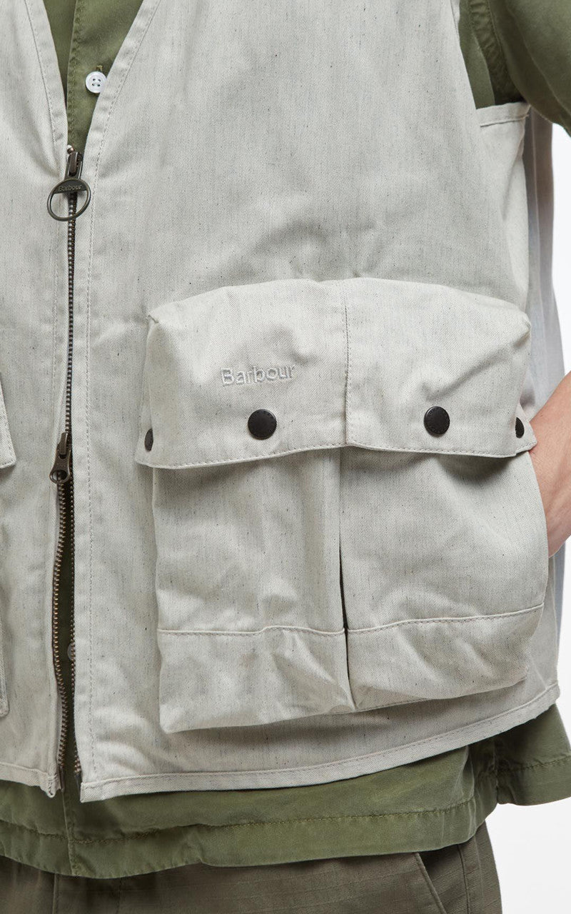 Barbour Modified Westmorland Vest Natural