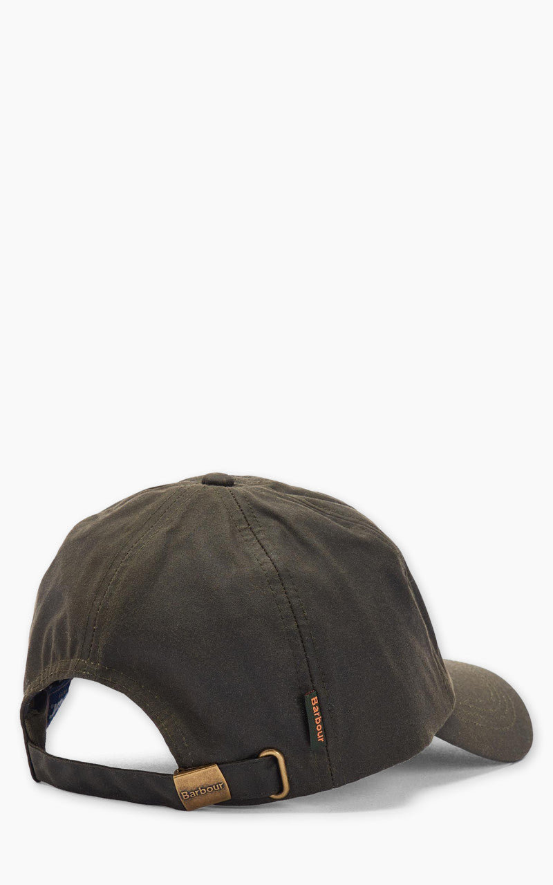 Barbour Wax Sports Cap Olive