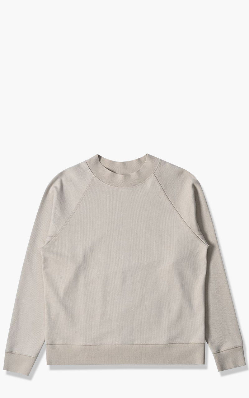 Margaret Howell MHL. Sweatshirt Dry Loopback Jersey Limestone