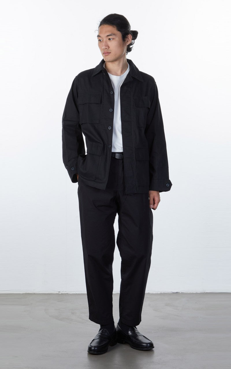 Military Surplus US BDU Field Jacket Ripstop Black