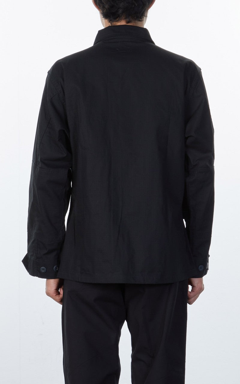 Military Surplus US BDU Field Jacket Ripstop Black