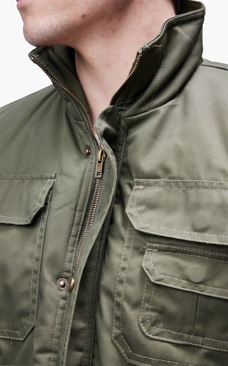Military Surplus Ranger Vest Padded Olive
