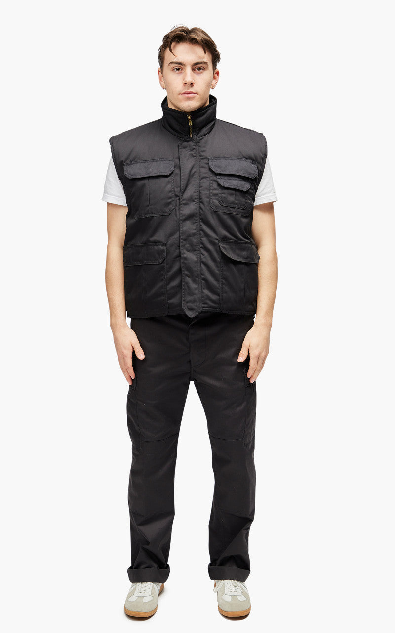 Military Surplus Ranger Vest Padded Black
