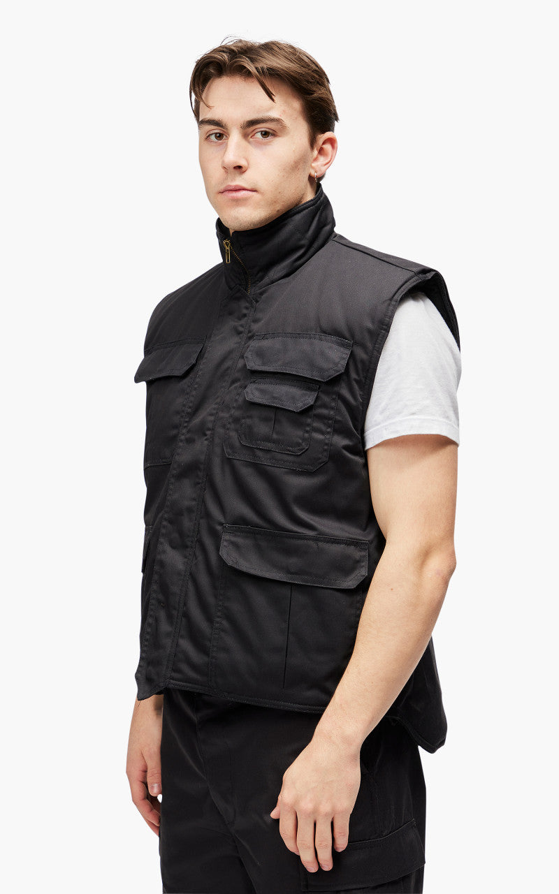 Military Surplus Ranger Vest Padded Black