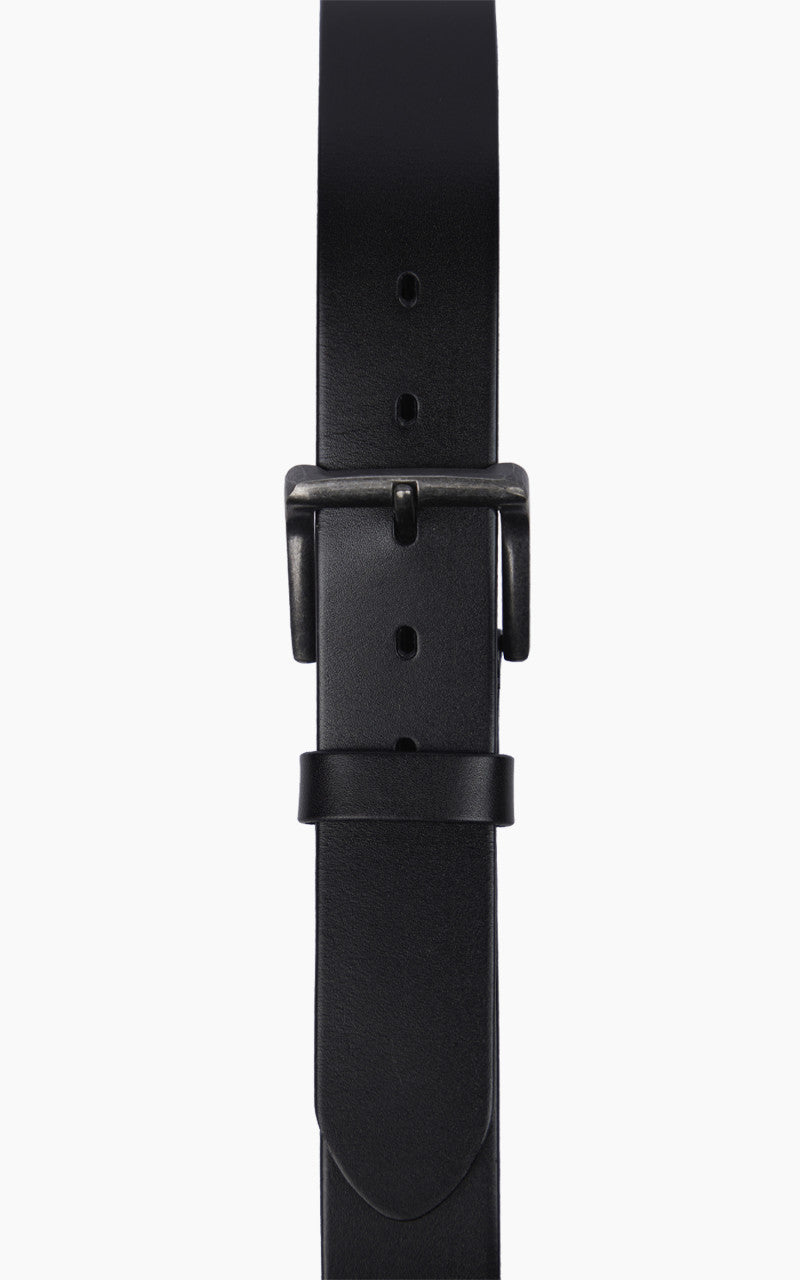 Military Surplus Leather Belt Black