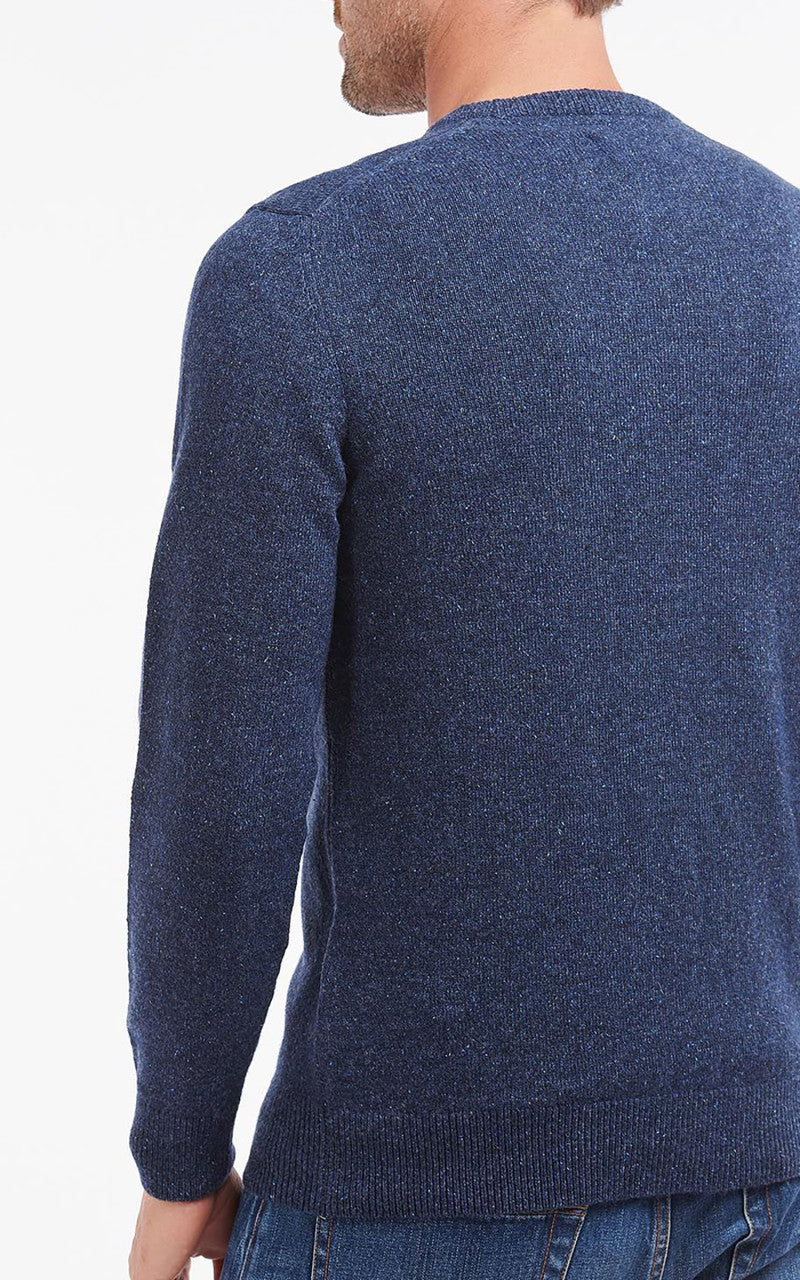 Barbour Essential Tisbury Crew Neck Sweatshirt Deep Blue