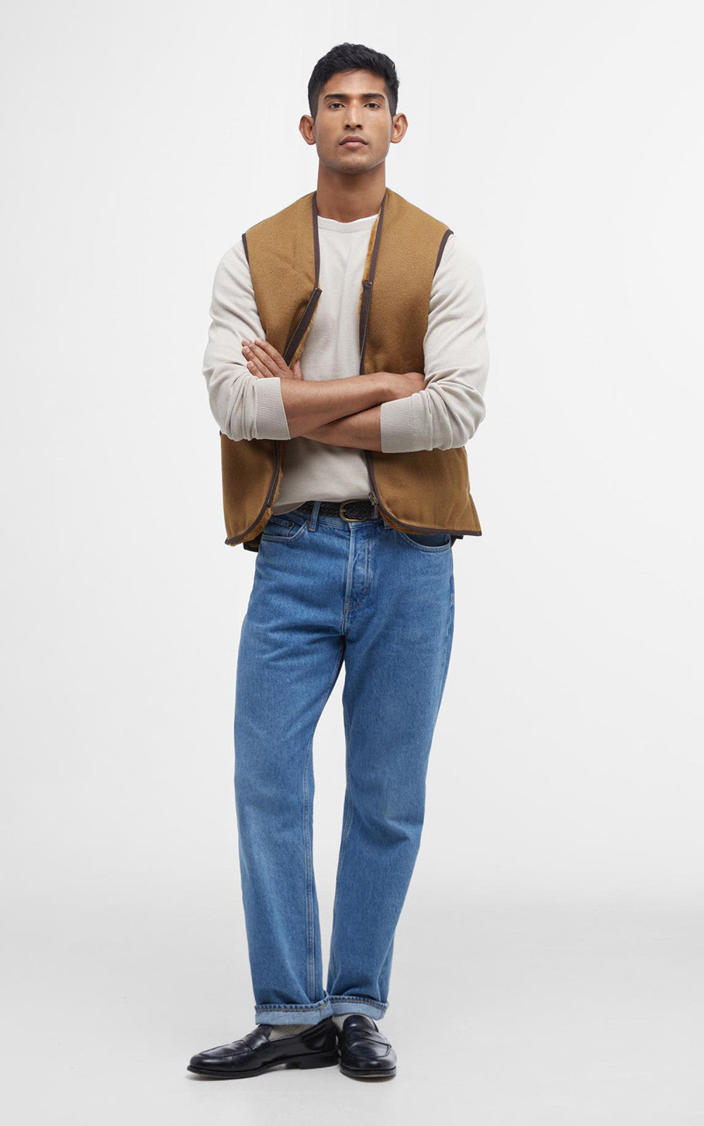 Barbour Liner Warm Pile Brown