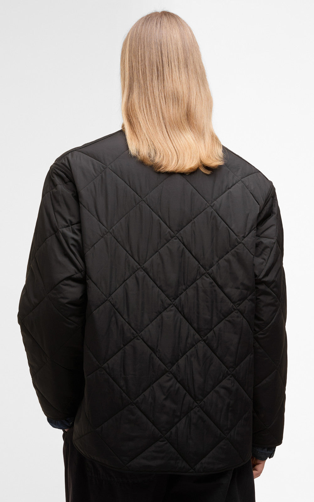 Barbour x Kaptain Sunshine Quilted Liner Black