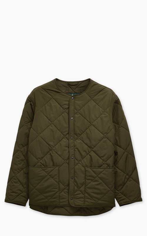 Barbour x Kaptain Sunshine Quilted Liner Khaki Brown