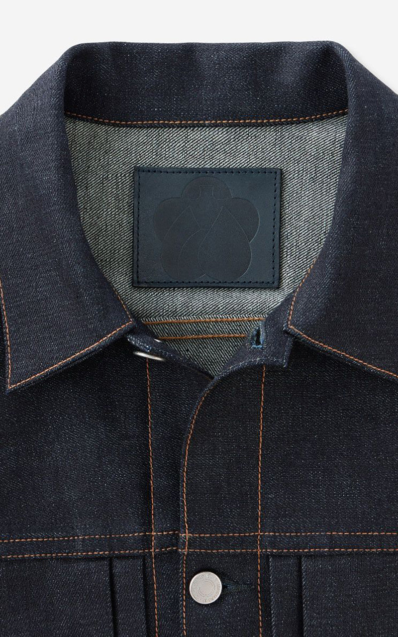 Momotaro Jeans MMGJ0001 Standard Type 1 Denim Jacket Indigo 14.7oz
