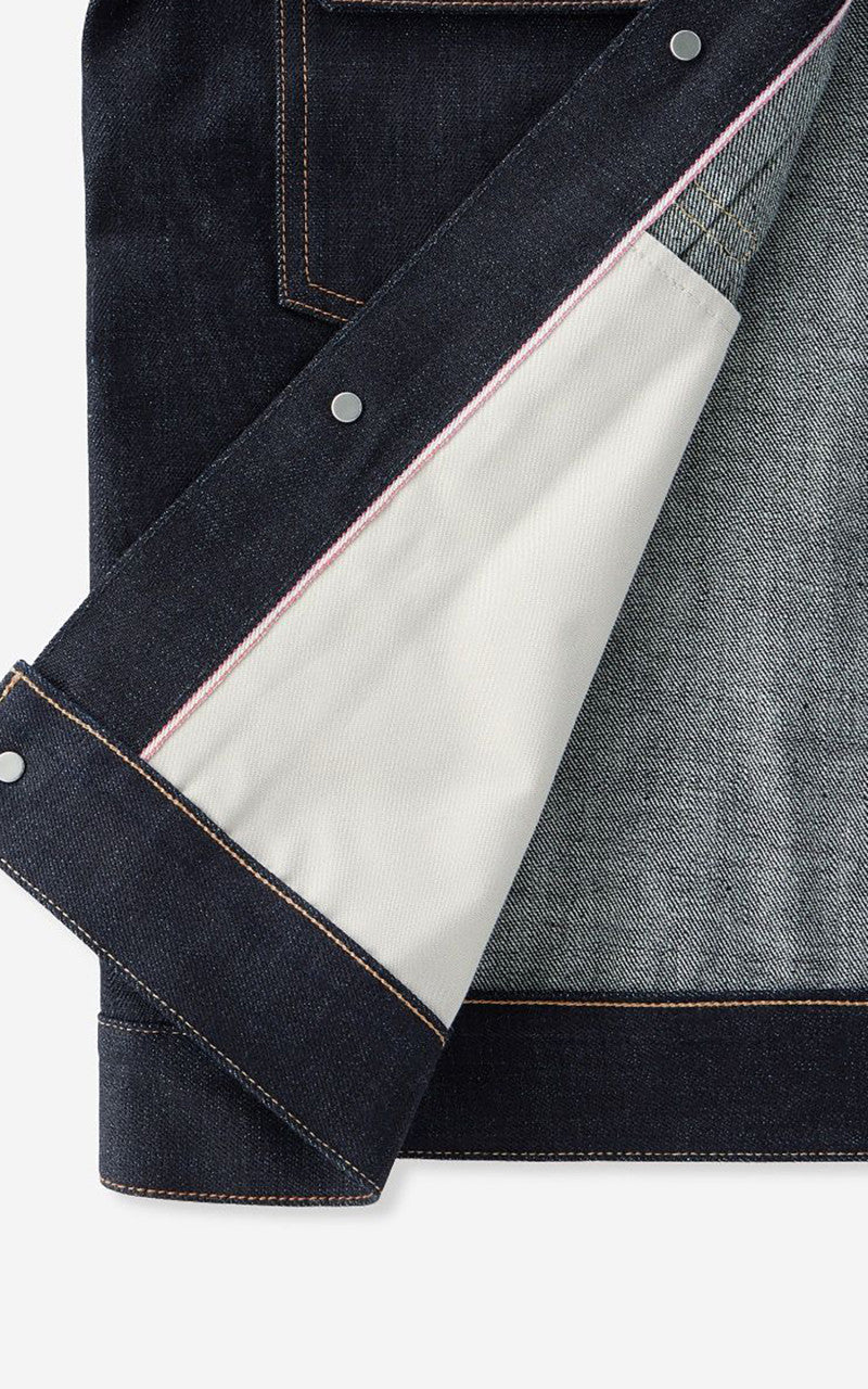Momotaro Jeans MMGJ0001 Standard Type 1 Denim Jacket Indigo 14.7oz