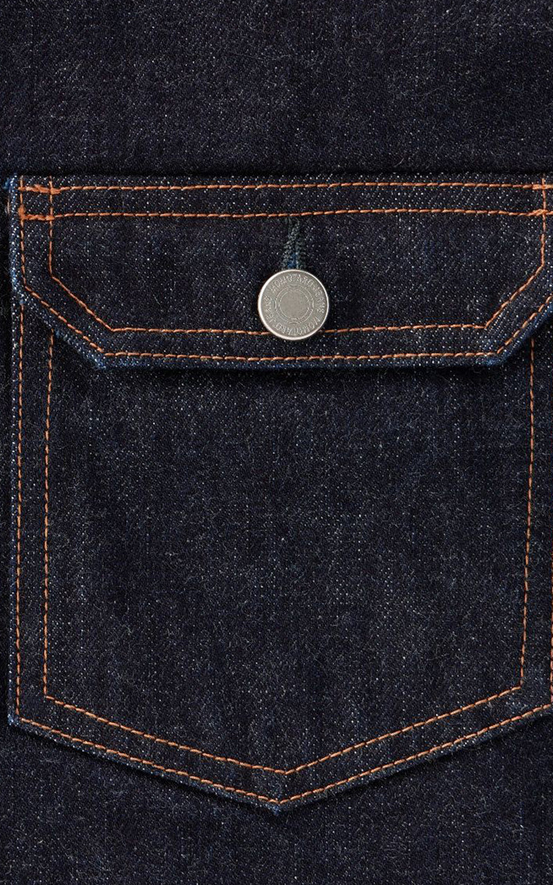 Momotaro Jeans MMGJ0102 Classic Type 2 Denim Jacket Indigo 15.7oz