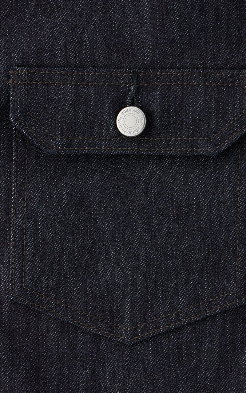 Momotaro Jeans MMGJ0302 Cotton x Cashmere Type 2 Denim Jacket Indigo 13.7oz