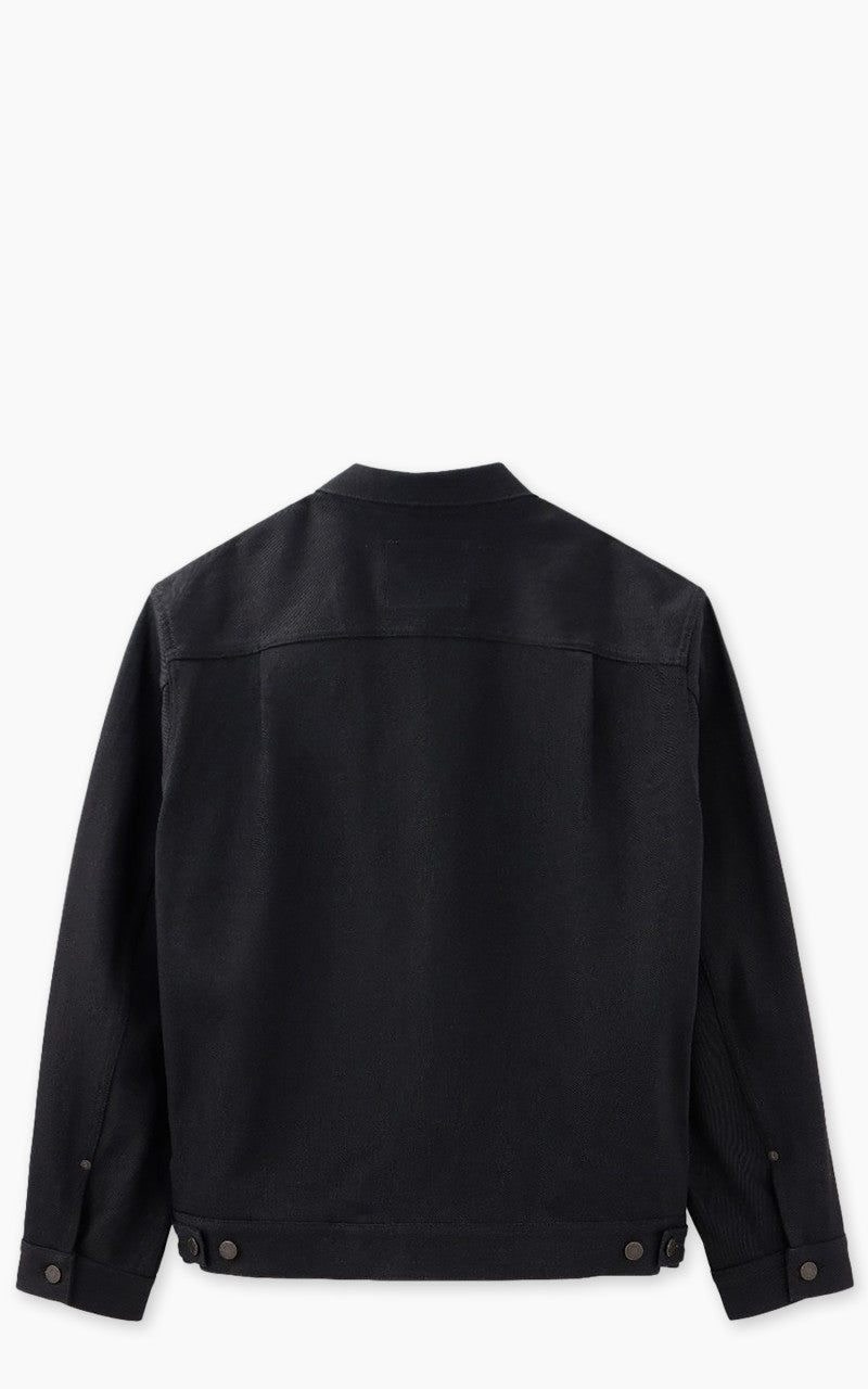 Momotaro Jeans MMGJ1002 Standard Type 2 Denim Jacket Black 14.7oz