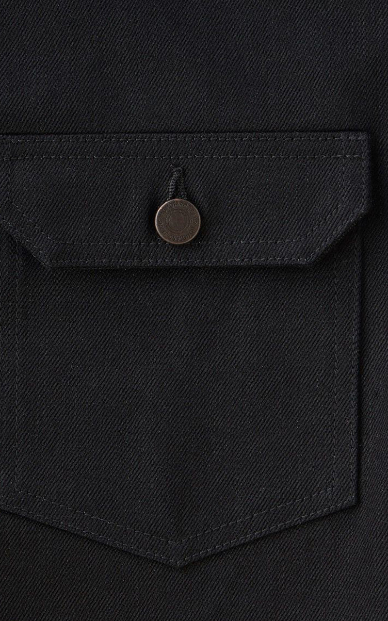 Momotaro Jeans MMGJ1002 Standard Type 2 Denim Jacket Black 14.7oz