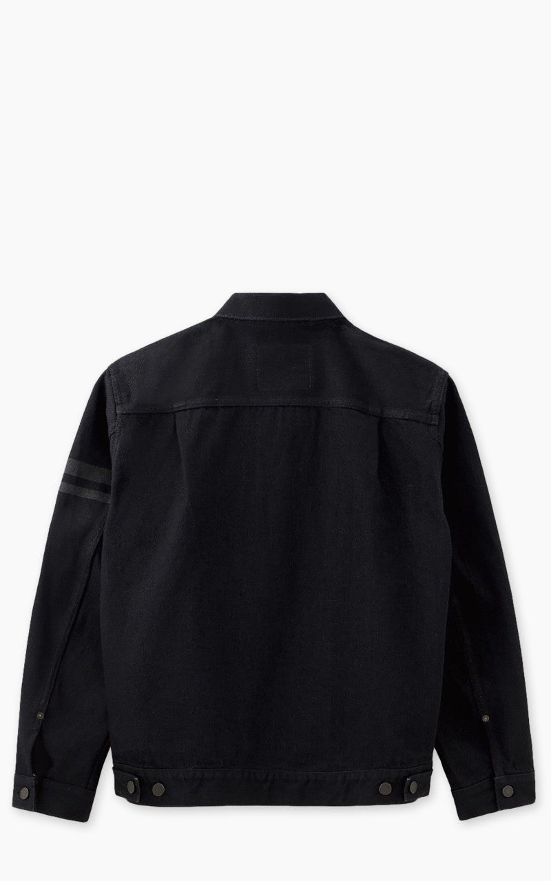 Momotaro Jeans MMGJ1102 Classic Type 2 Denim Jacket Black 15.7oz