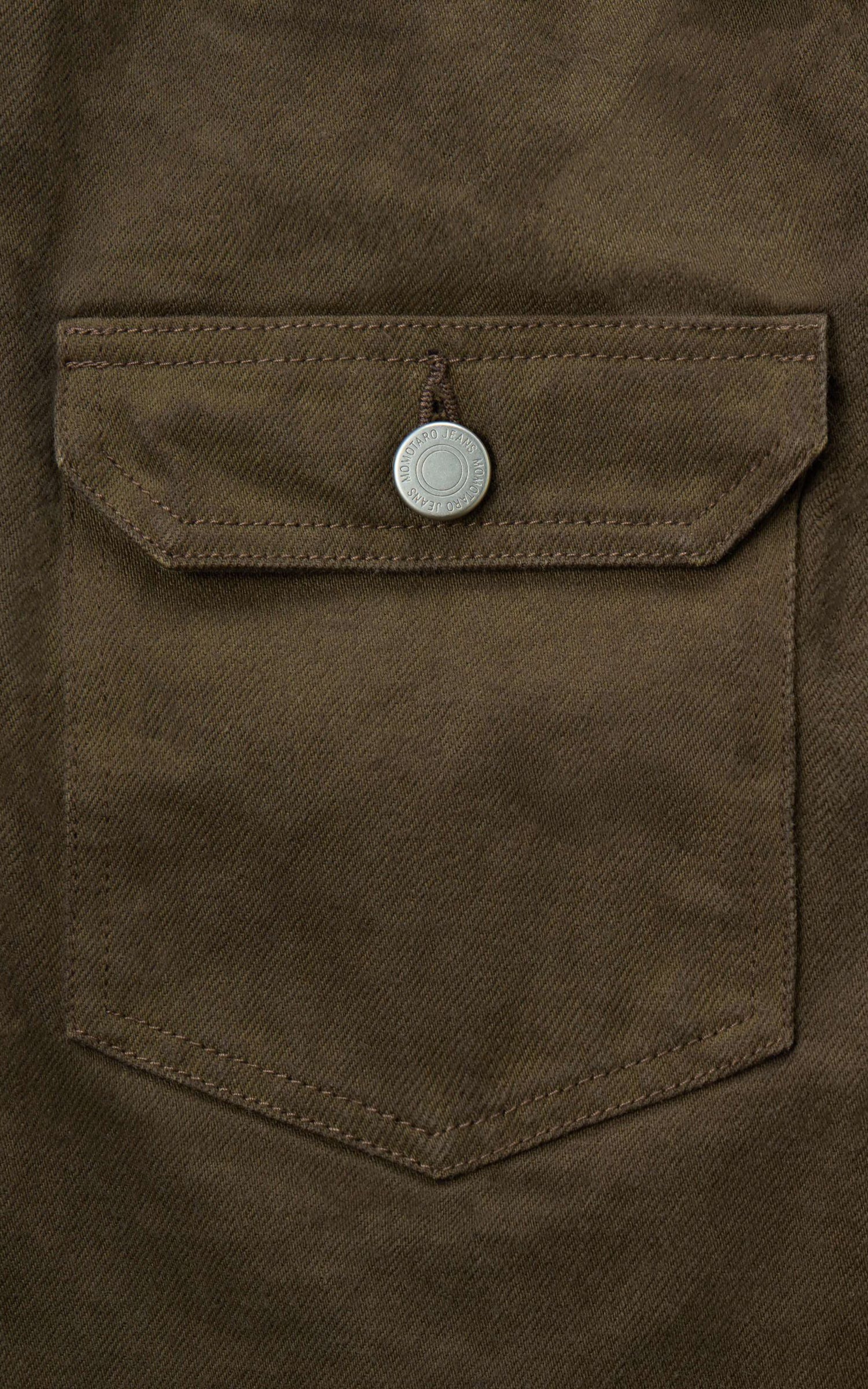 MOMOTARO JEANS MMGJ6004 #002 'Botanical Moss Dye' Type 2 Denim Jacket