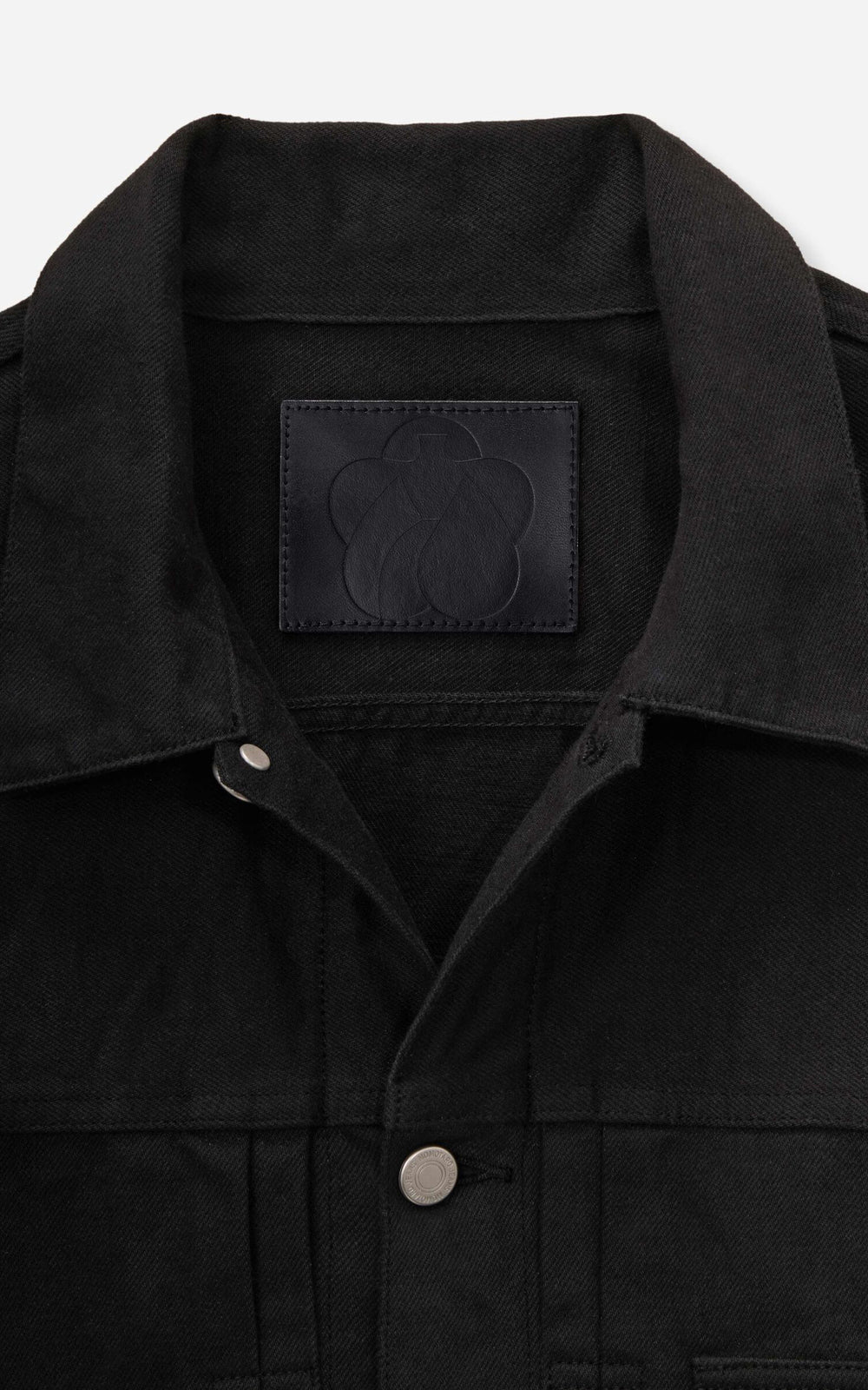 MOMOTARO JEANS MMGJ6010 #001 Kyoto Montsuki Type 1 Denim Jacket Black