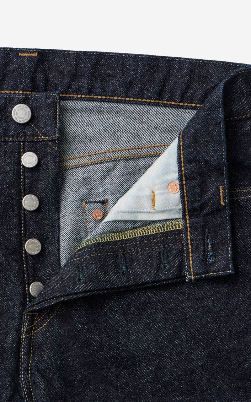 MOMOTARO JEANS MMJB0101 #100 Classic Straight Denim Indigo 15.7oz