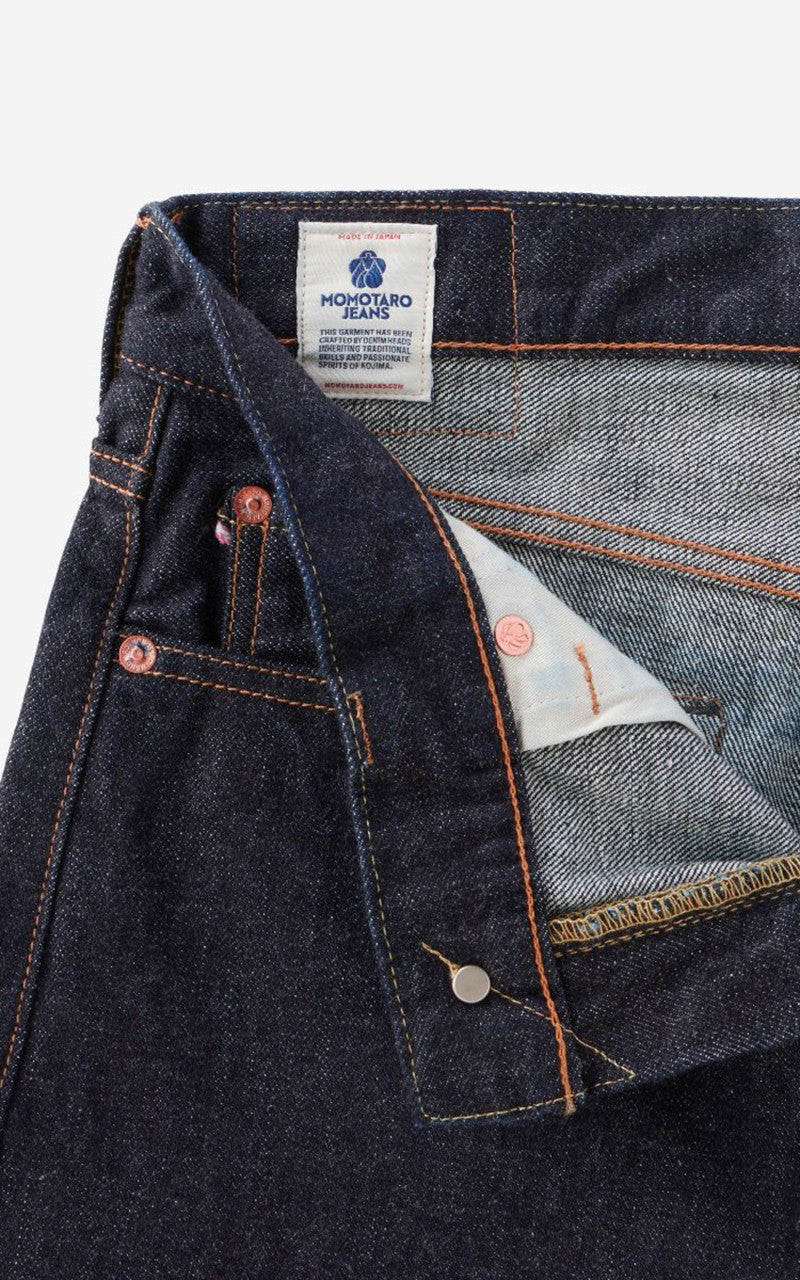 MOMOTARO JEANS MMJB0101 #100 Classic Straight Denim Indigo 15.7oz