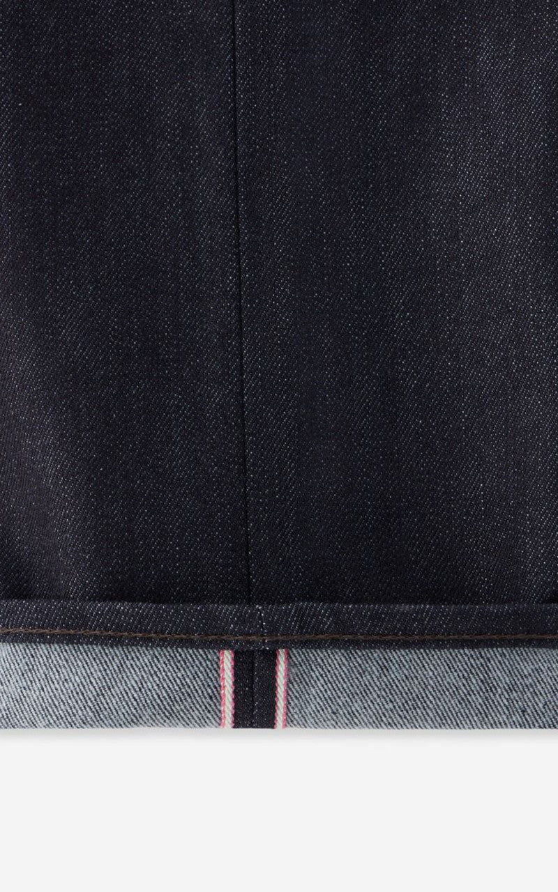 Momotaro Jeans MMJZ0203 Cotton x Cashmere Tapered Denim Indigo 13.7oz