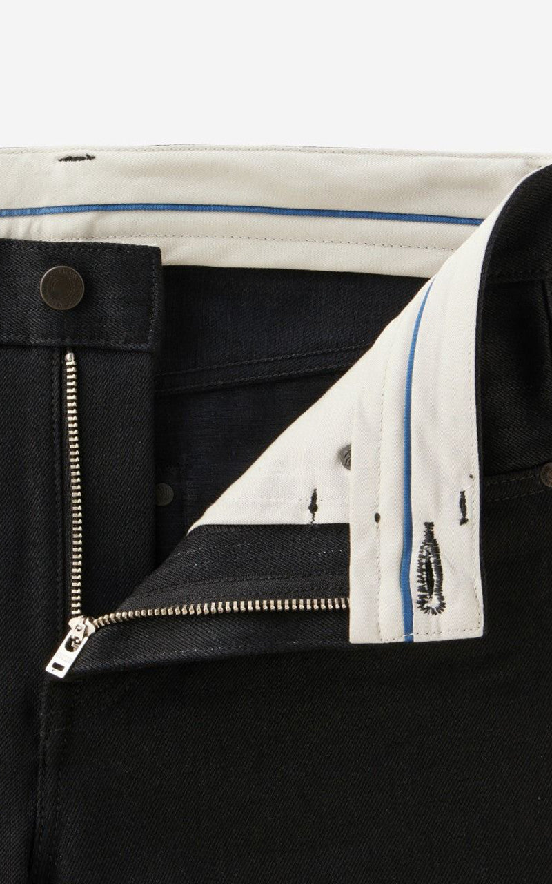 Momotaro Jeans MMJZ1200 Classic Tapered Denim Black 14.7oz