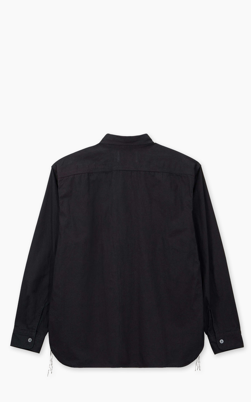 MOMOTARO JEANS MMLS6005 'Tokuno Blue' Sashiko L/S Shirt Indigo
