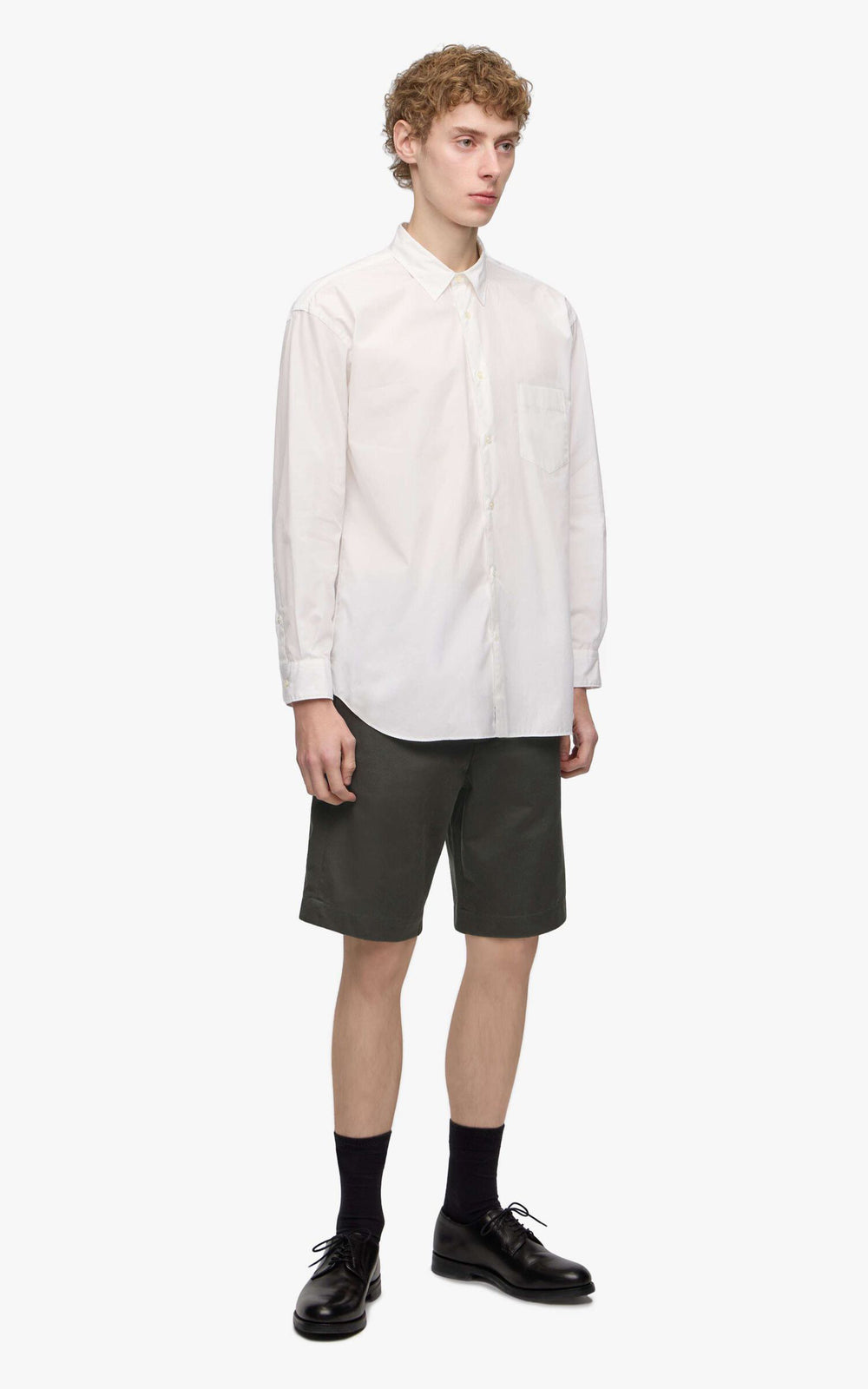 MOMOTARO JEANS MMSP6001 Fabric Dye Westpoint Slim Short Light Black