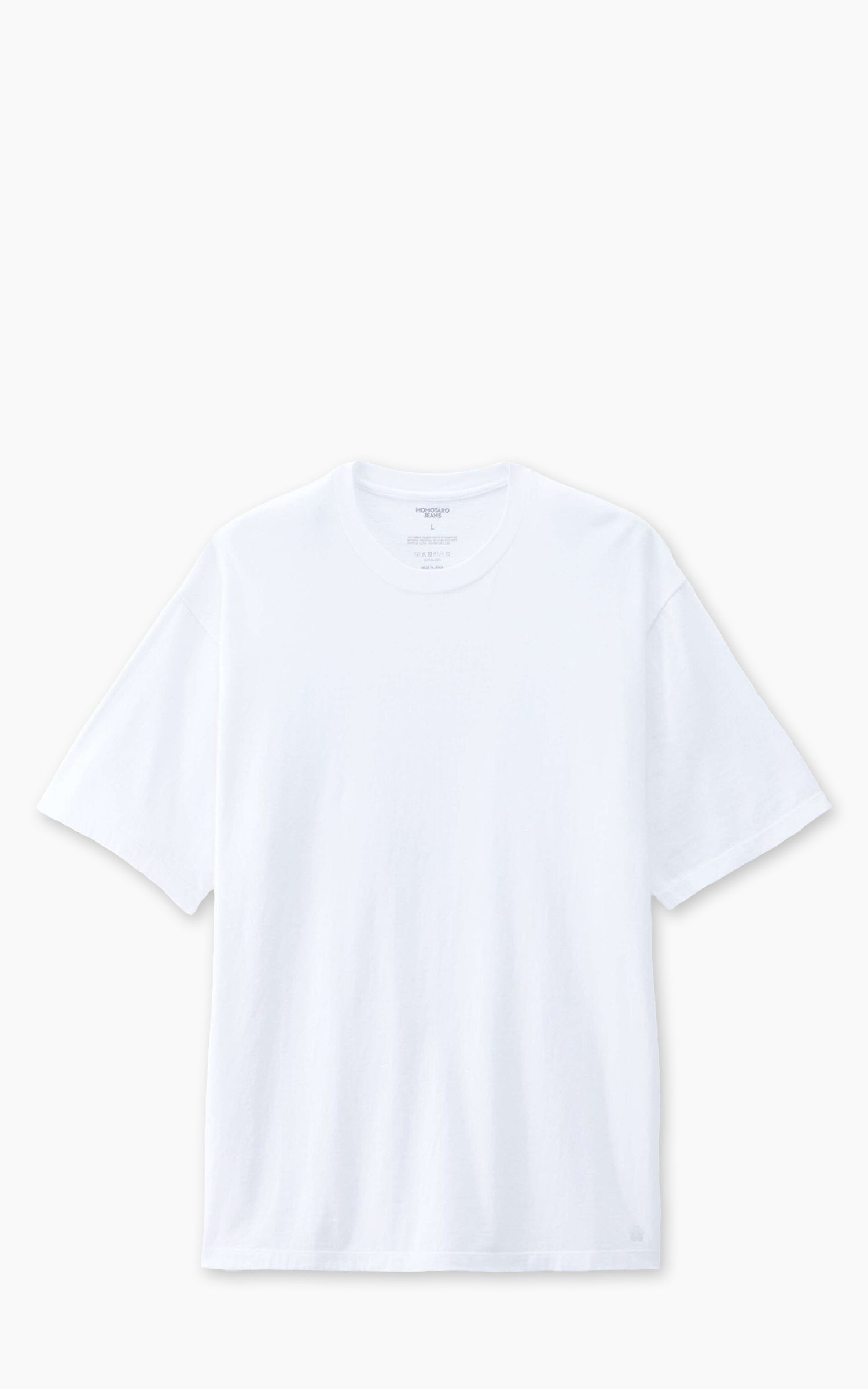 MOMOTARO JEANS MXTS1035 Heavy Ounce S/S T-Shirt White 8.5oz