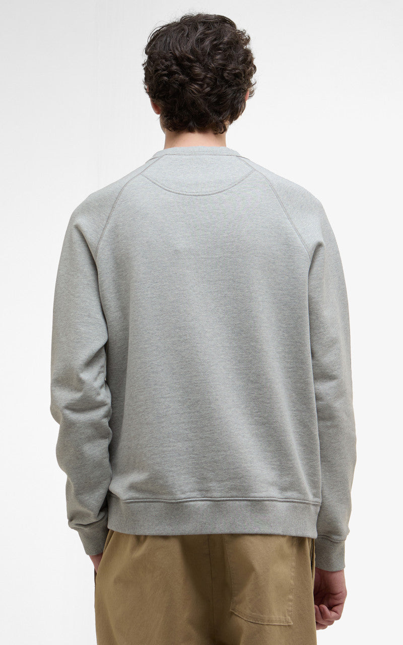 Barbour x NOAH Northeast Sweatshirt Grey Marl