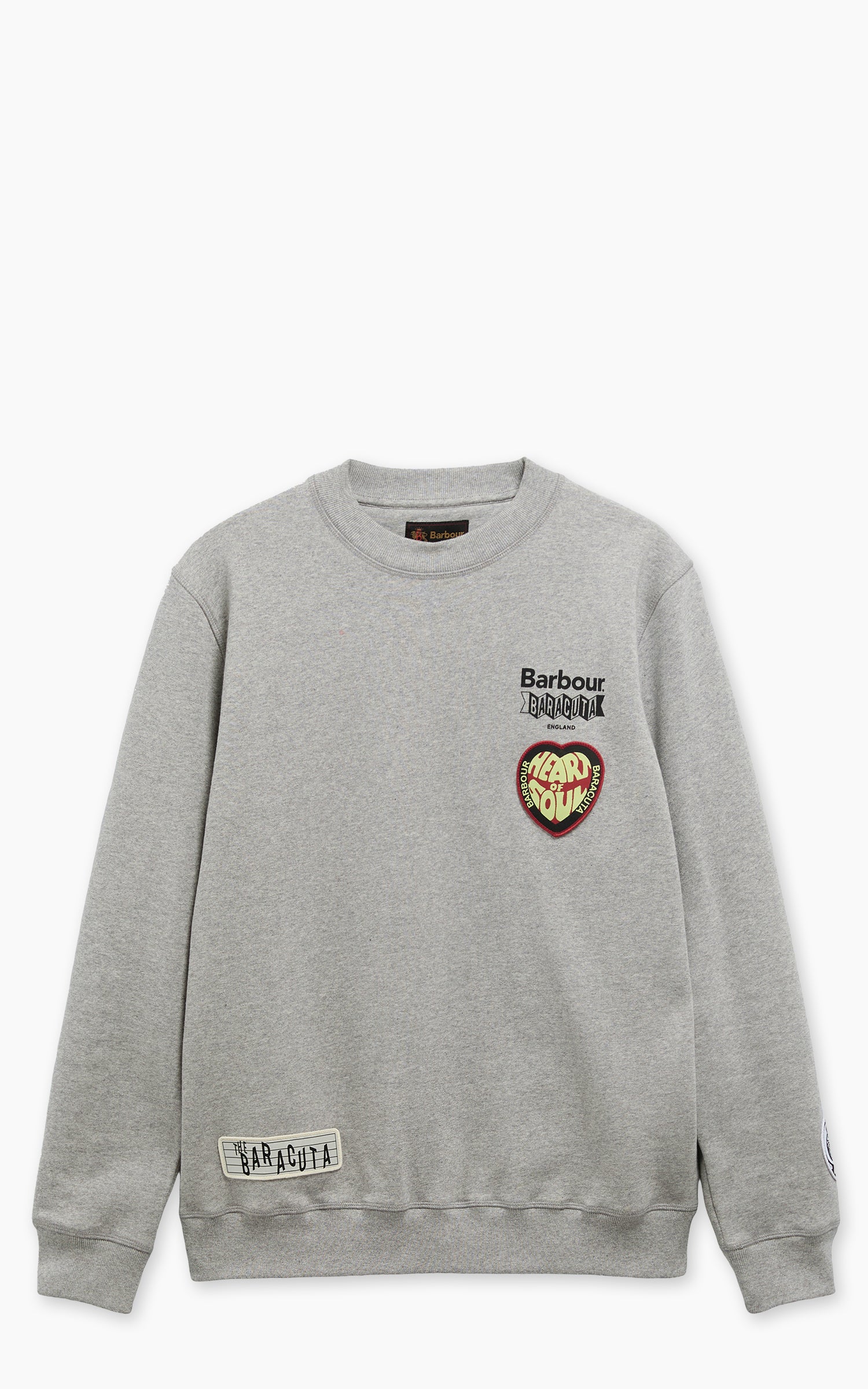 Barbour x Baracuta Sweatshirt Northern Grey Marl