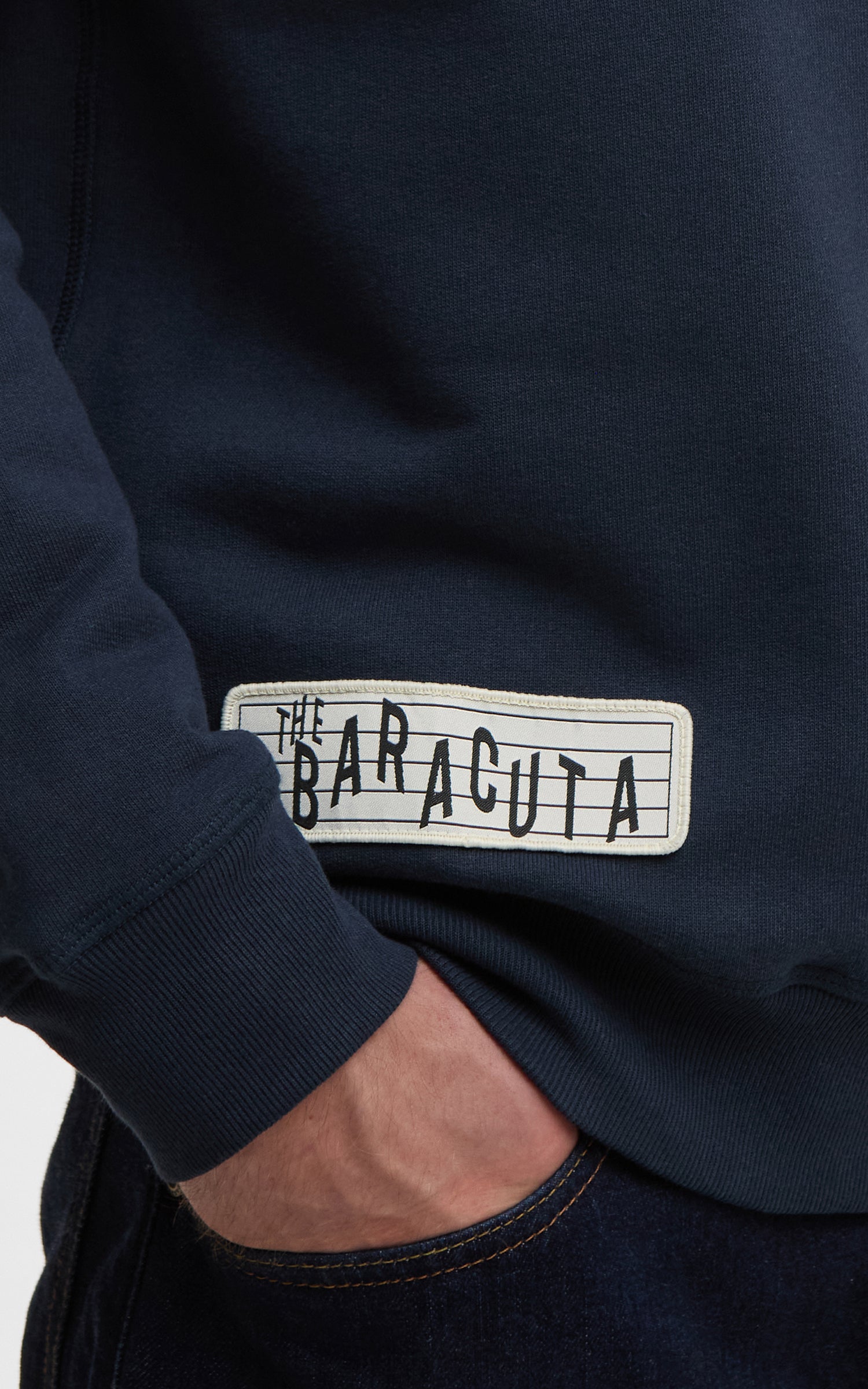 Barbour x Baracuta Sweatshirt Northern Navy