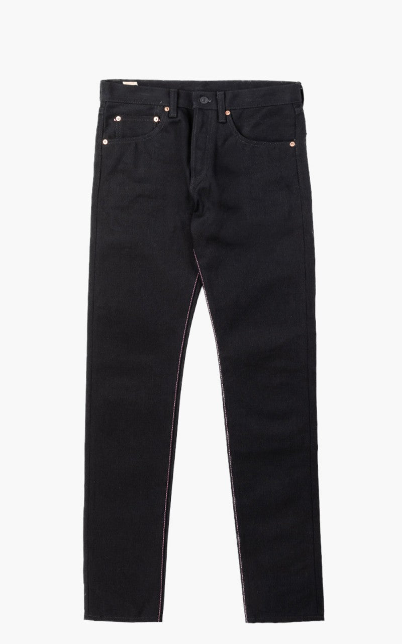 N.shintaro Momotaro Jeans B0306-SP Zimbabwe Cotton Black GTB 15.7oz