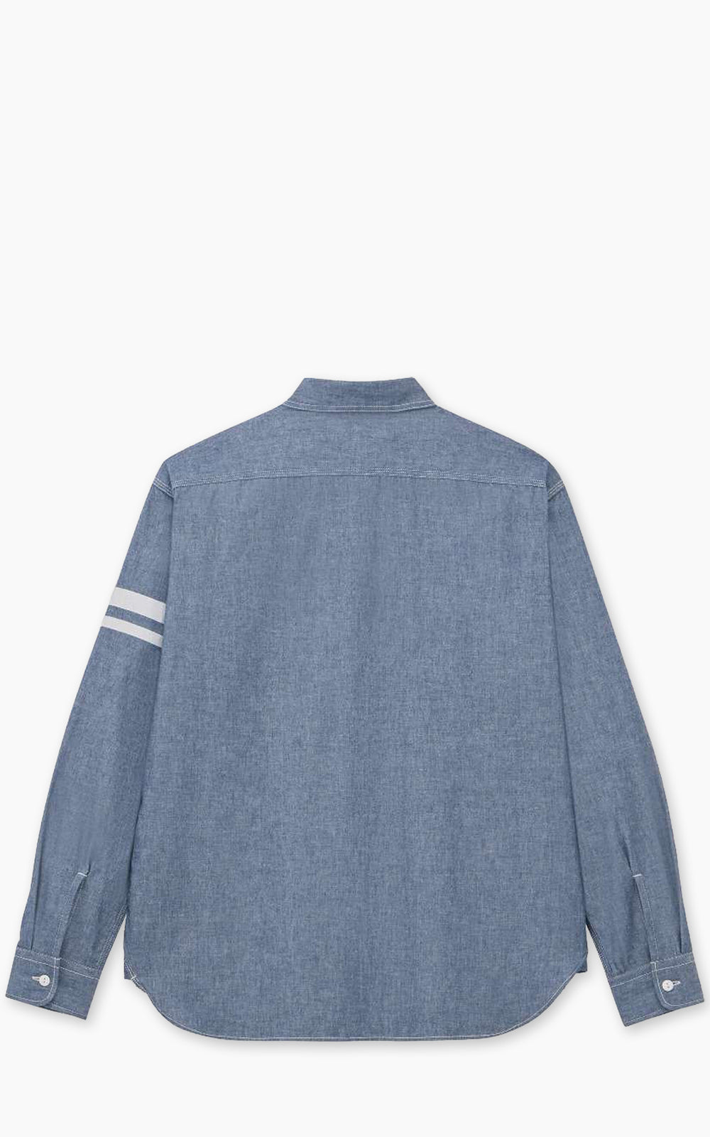 MOMOTARO JEANS MMLS3000 Triple Stitch L/S Chambray Shirt Indigo