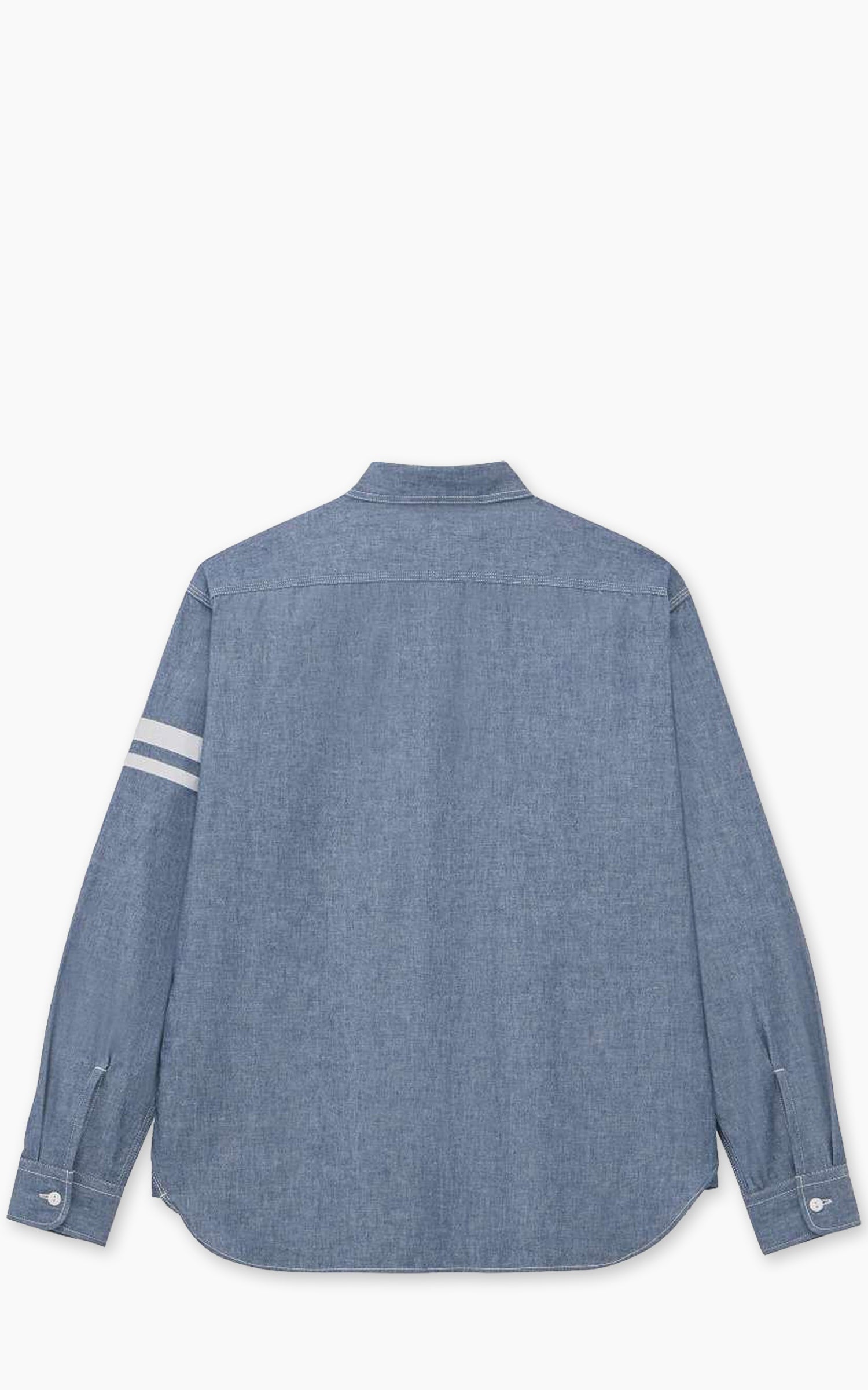 MOMOTARO JEANS MMLS3000 Triple Stitch L/S Chambray Shirt Indigo