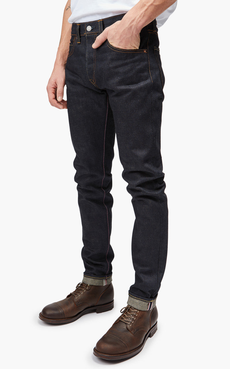 Momotaro Jeans 0306-BESP Indigo x Beige 18oz